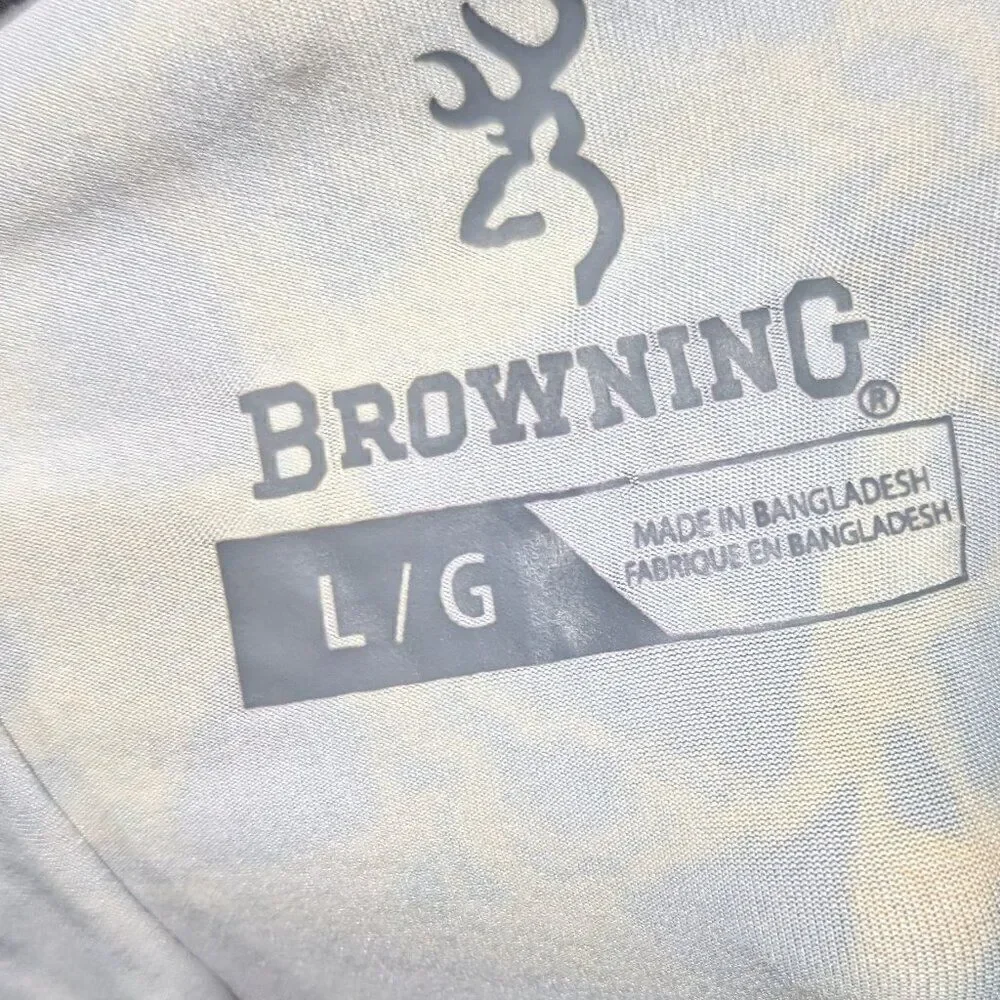 BNWT Browning‎ Hooded Tech Crew (L)- RTW3 Black/Gold